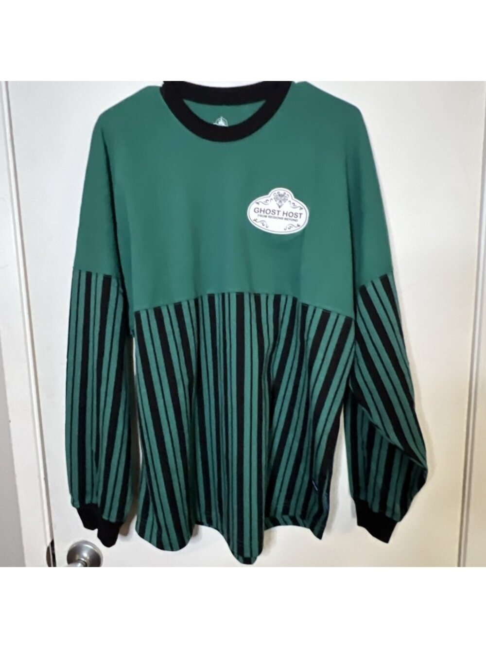 Disney Parks 2025 Spirit Jersey Haunted Mansion Ghost Host Spirit Jersey Sz M